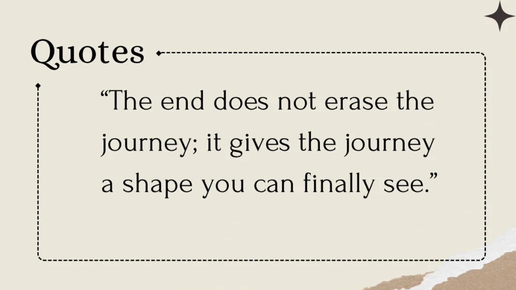 The End Quotes