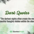 Dark Quotes