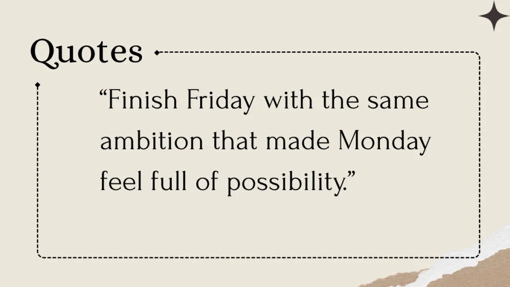 Friday Motivational Quotes