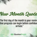 New Month Quotes