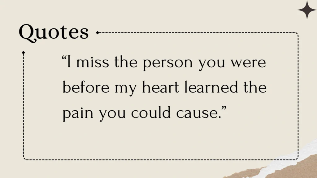 Broken Heart Deep in the End Quotes