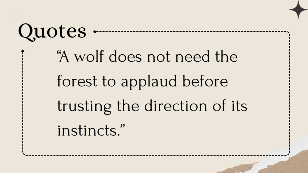 Wolf Quotes