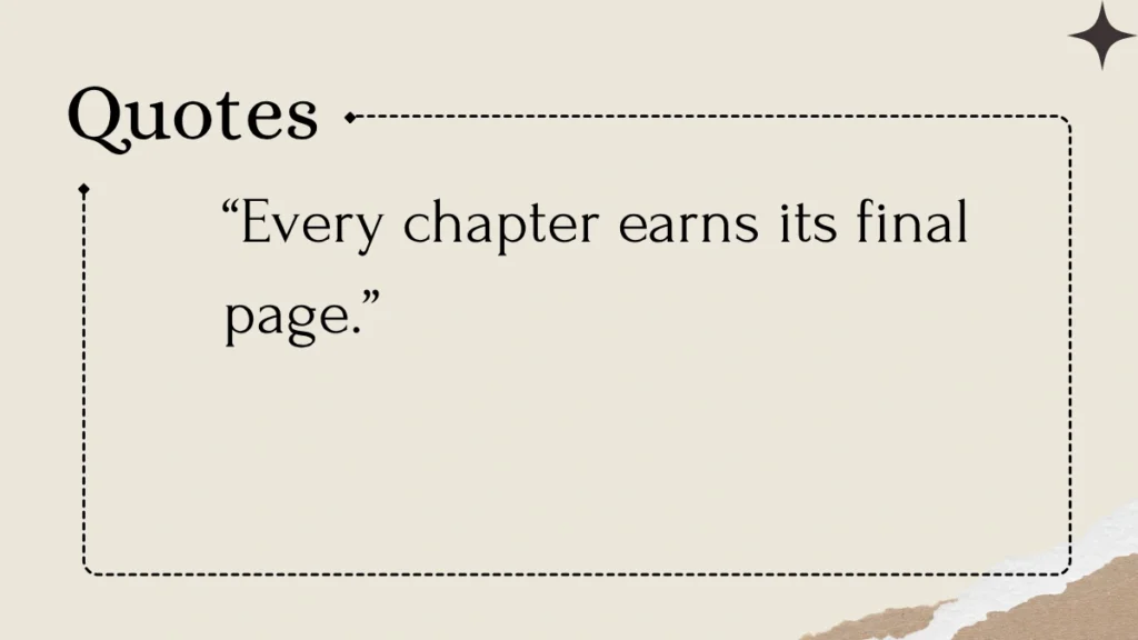 The End Quotes