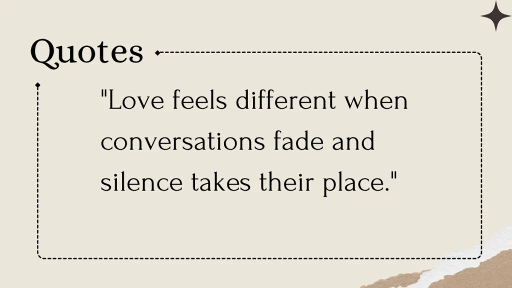 Silence the End Quotes