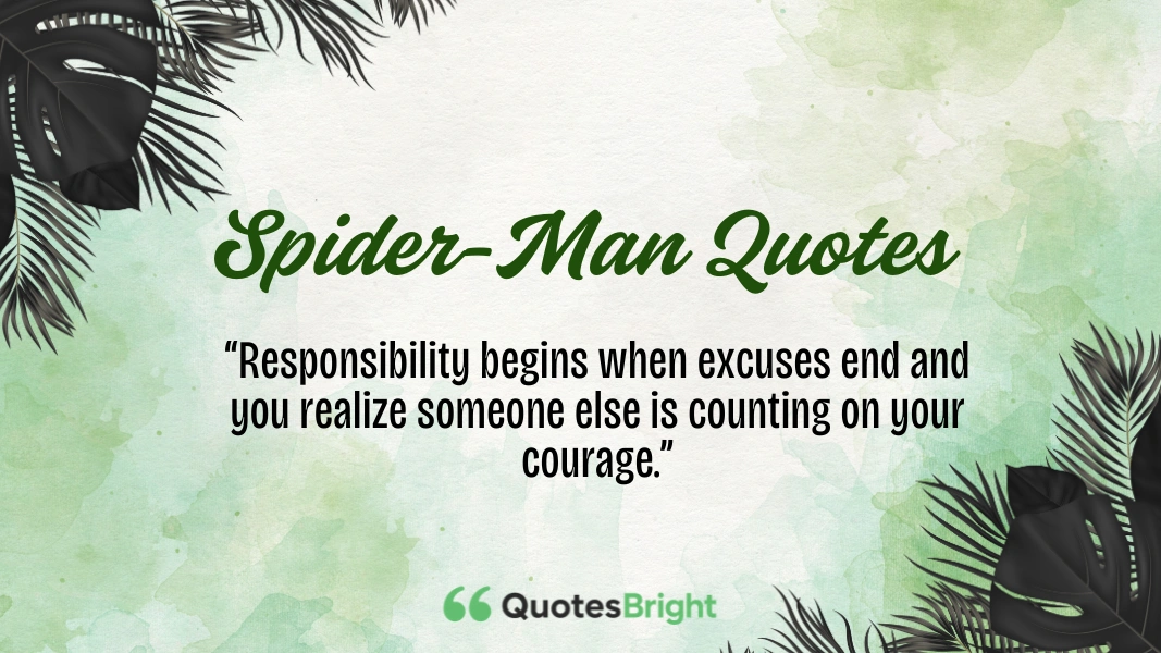 Spider-Man Quotes