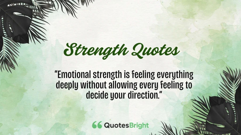 Strength Quotes