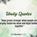 Unity Quotes