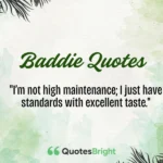 Baddie Quotes