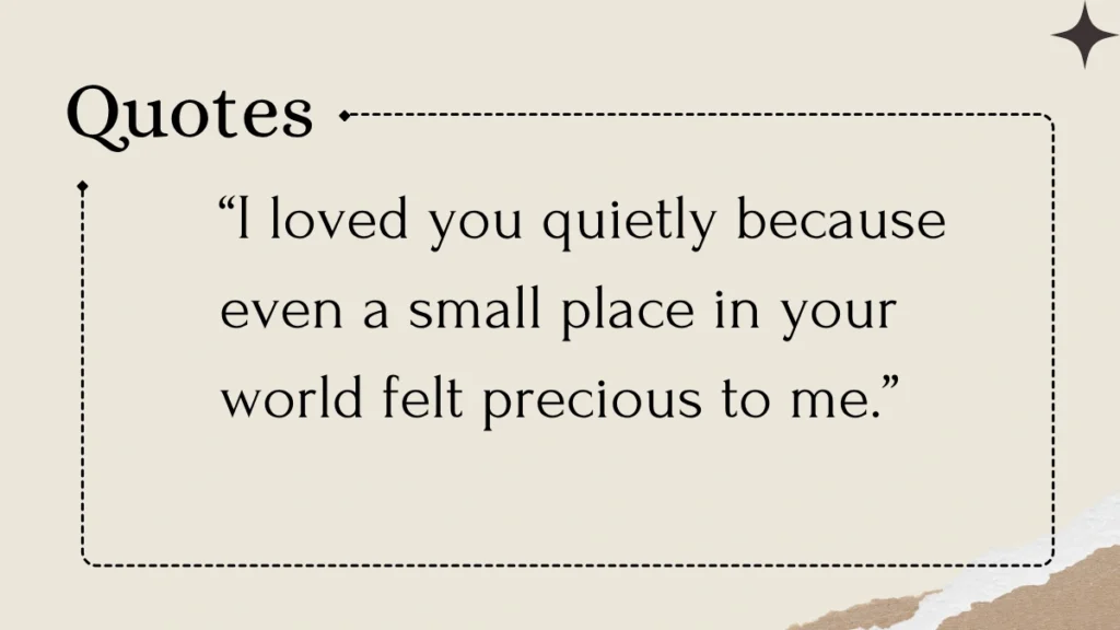 One Sided Love Quotes
