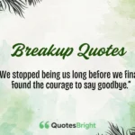 Breakup Quotes
