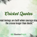 Cricket Quotes