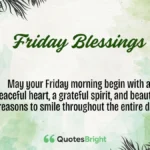 Friday Blessings