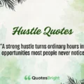 Hustle Quotes