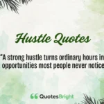 Hustle Quotes