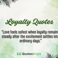 Loyalty Quotes