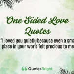 One Sided Love Quotes