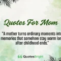 Quotes For Mom