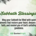 Sabbath Blessings